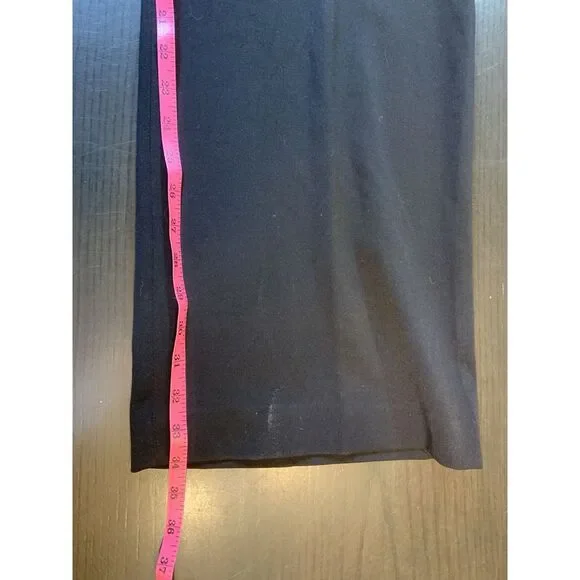 Lane Bryant Black Straight Leg Trouser Pants 34x34 Stretch Comfort Office Church - Picture 10 of 11